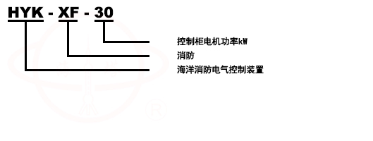 HYK-XF-*係列消防電氣控製裝置型號意義